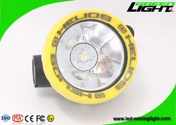 IP68 la luz minera sin cuerda ATEX de la prenda impermeable 5000lux llevó la lámpara de casquillo de la explotación minera