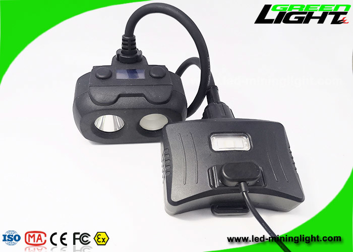 El casquillo minero recargable semi atado dual del haz enciende WiFi 15000lux de seguimiento