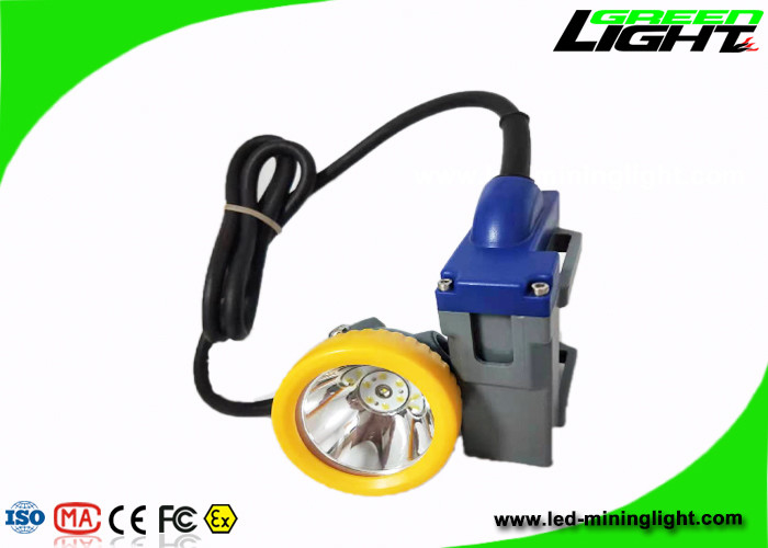 LED Cree Miners Casco Luz 15000Lux 6.6Ah Recargable 216lum Miner Cap Lámpara para subterráneo