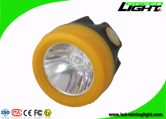 10000 faro llevado portátil explosivo anti de la batería recargable de Lux Cordless Miner Cap Lamp 1.1W