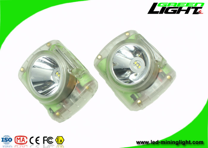 232lum 13000 lux subterráneo LED minería faro 480mA 6.8Ah linterna recargable con cargador USB