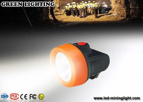 Luz ligera de la explotación minera del ABS LED, minero profesional Cap Lamp del grado IP68