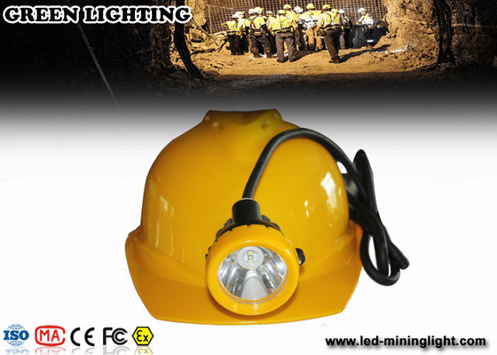 Cascos que minan las luces del casquillo, lámpara de casquillo minera llevada sin cuerda 12000lux ultra brillante
