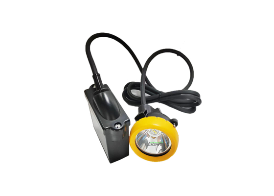 Lámparas mineras LED para minería de carbón de 10000lux y 18 horas de iluminación, lámpara de seguridad para casco, 7.8Ah, IP68