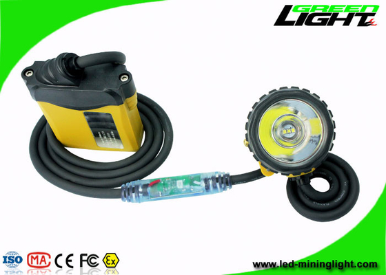 Batería explosiva anti de Lux Illuminance With 10.4Ah de la luz 25000 del casco de mineros