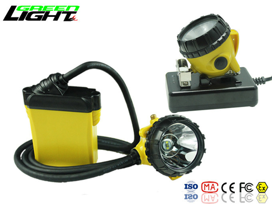25000 tazas de iluminación de aluminio Cree Source material de Lux Brightness Miners Helmet Lamp